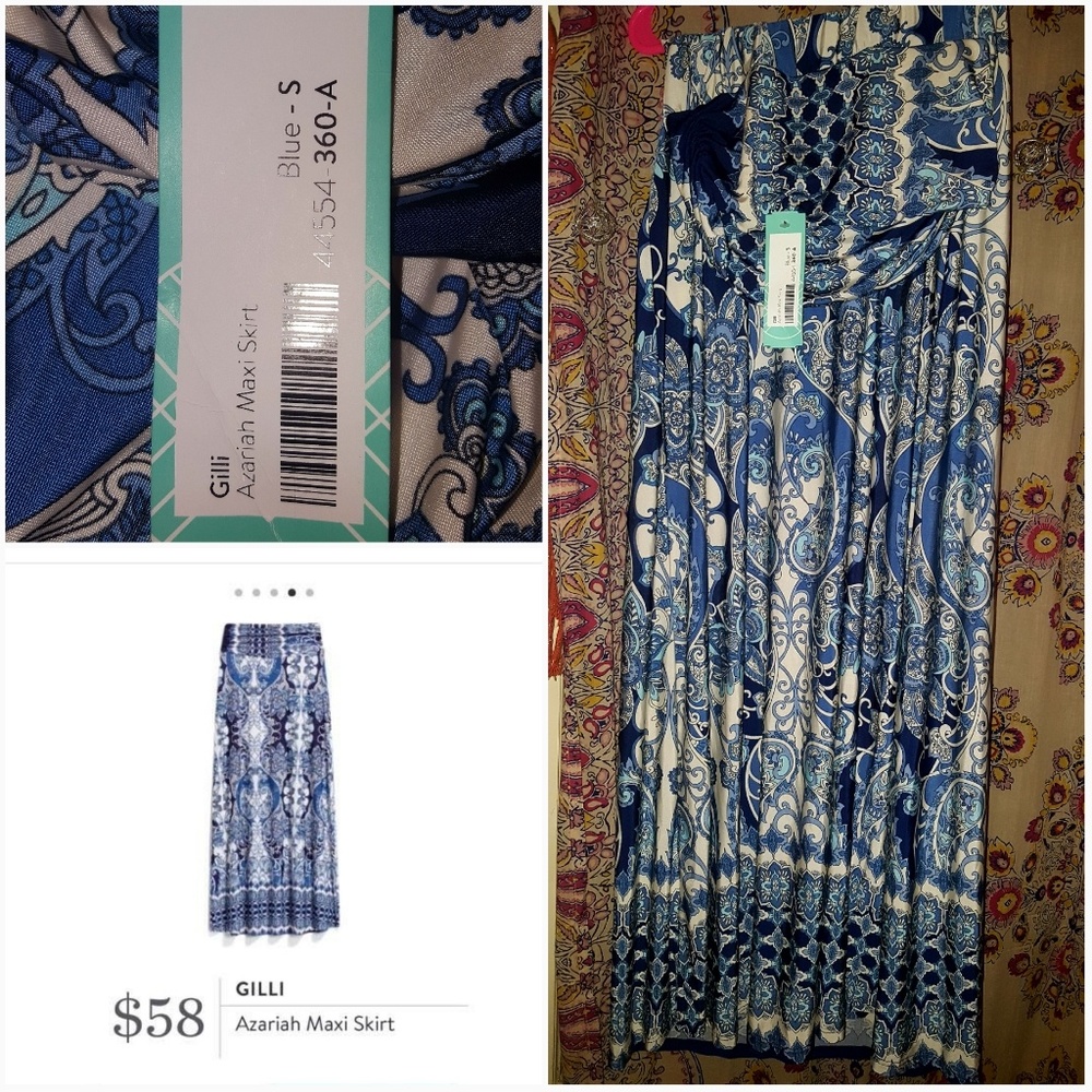Gilli Maxi Skirt size small